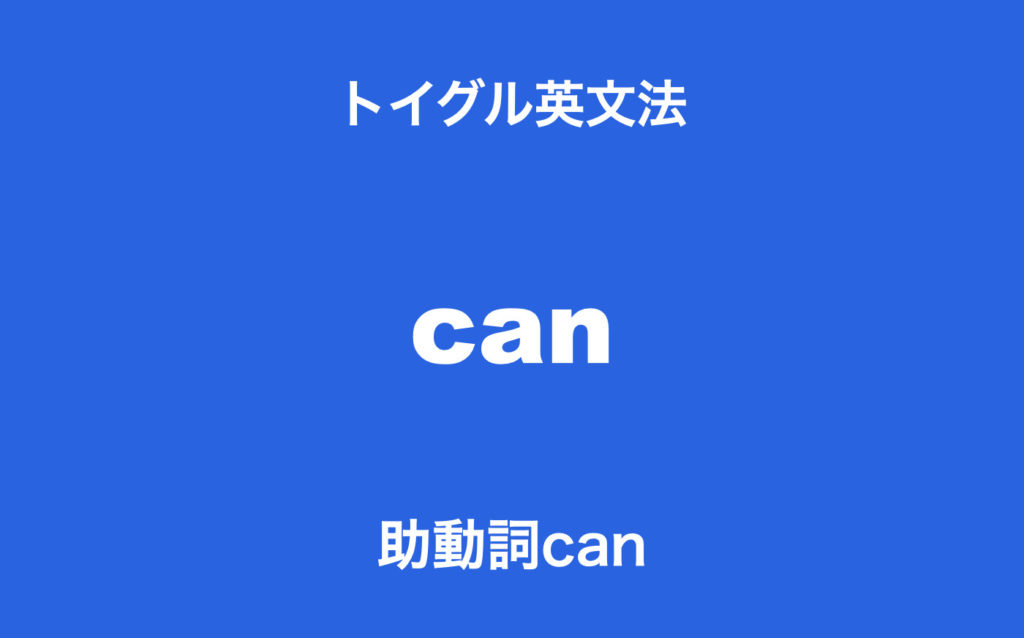 助動詞canの使い方 ポイントは 能力 自由 疑い の意味を理解すること